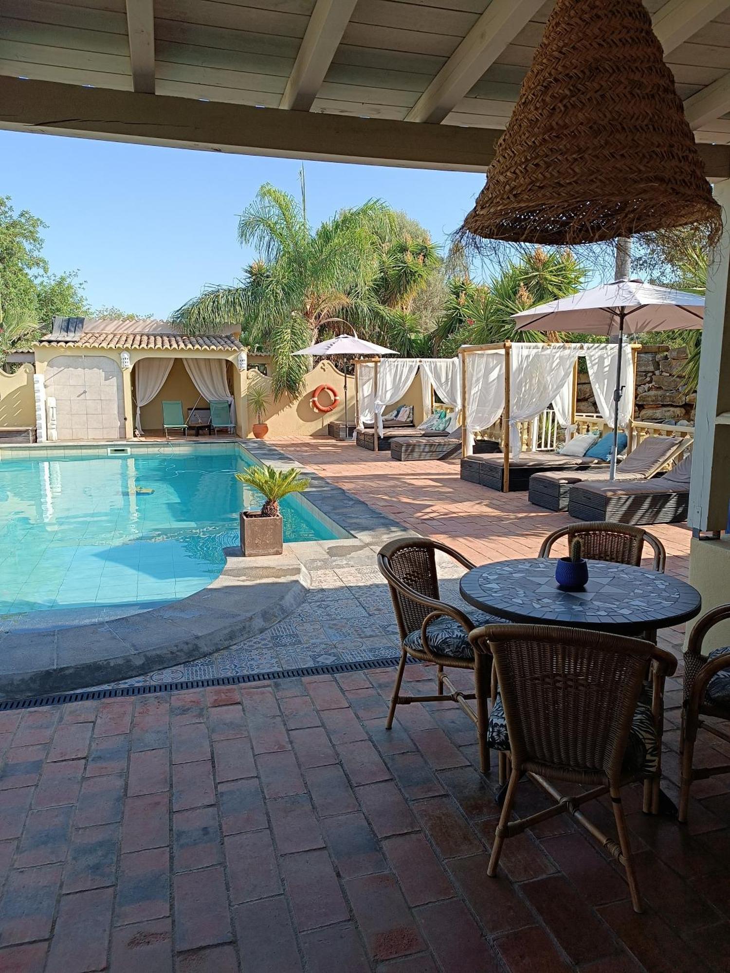 Bed and Breakfast Quinta Pereiro Tropic Garden, Algarve Moncarapacho Exteriér fotografie